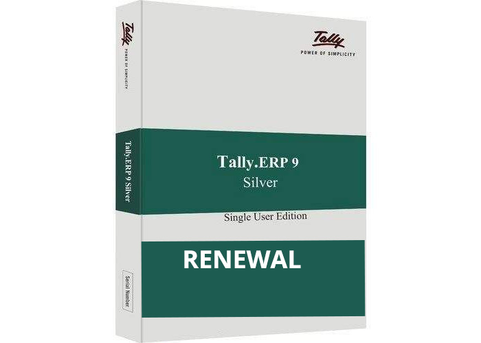 Tally.ERP9 Renewal - Silver Edition (Single User)